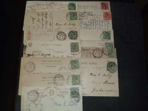 POSTCARDS / STAMPS : SA KINGS HEADS /TRANSVAAL/ NATAL / CAPE OF GOOD HOPE
